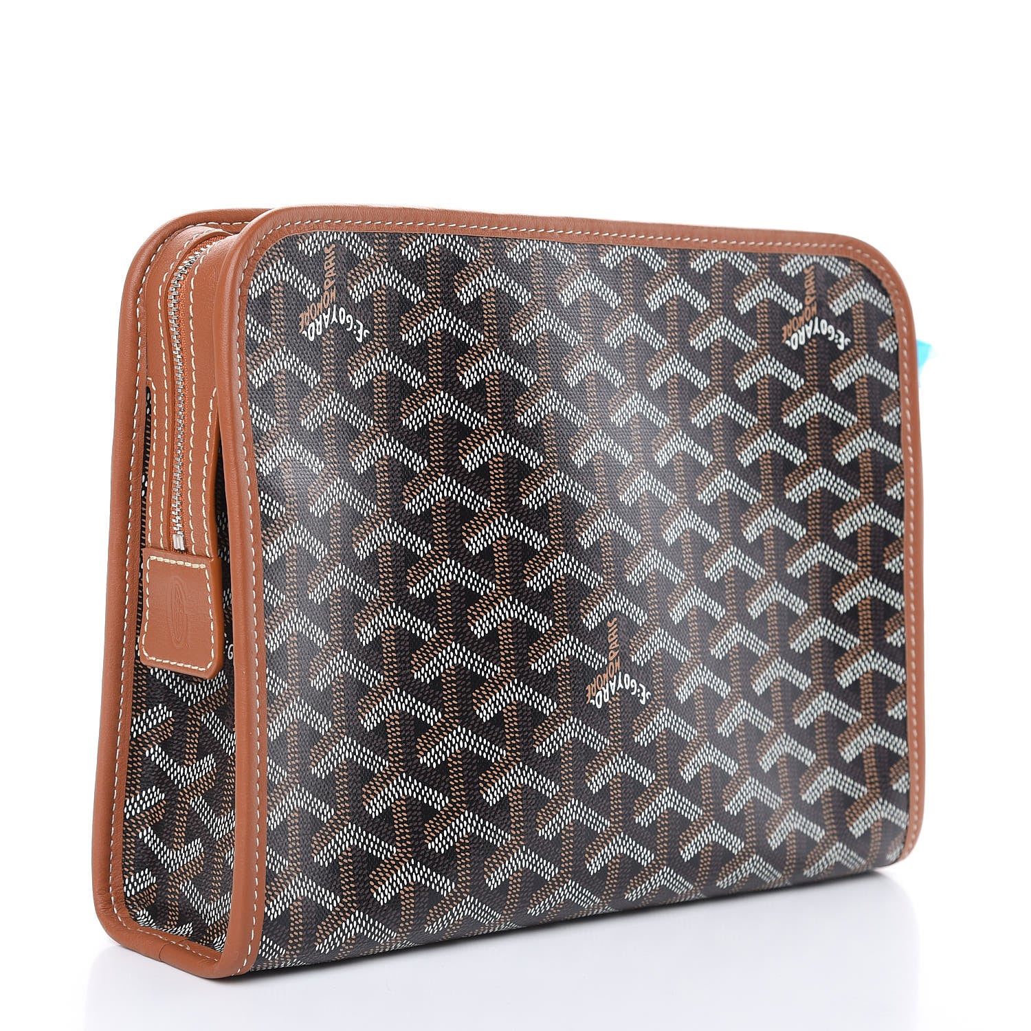 Goyard Goyardine Jouvence MM Toiletry Pouch Black Gold 3 of 8