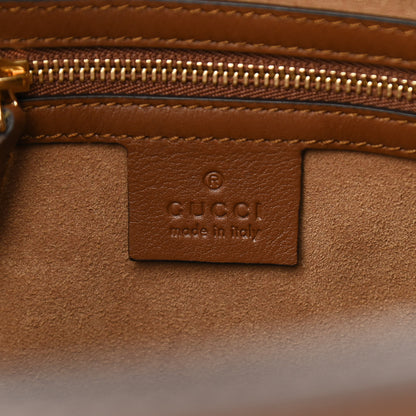 Gucci GG Supreme Monogram Large Linea A Hobo Light Brown 6 of 10
