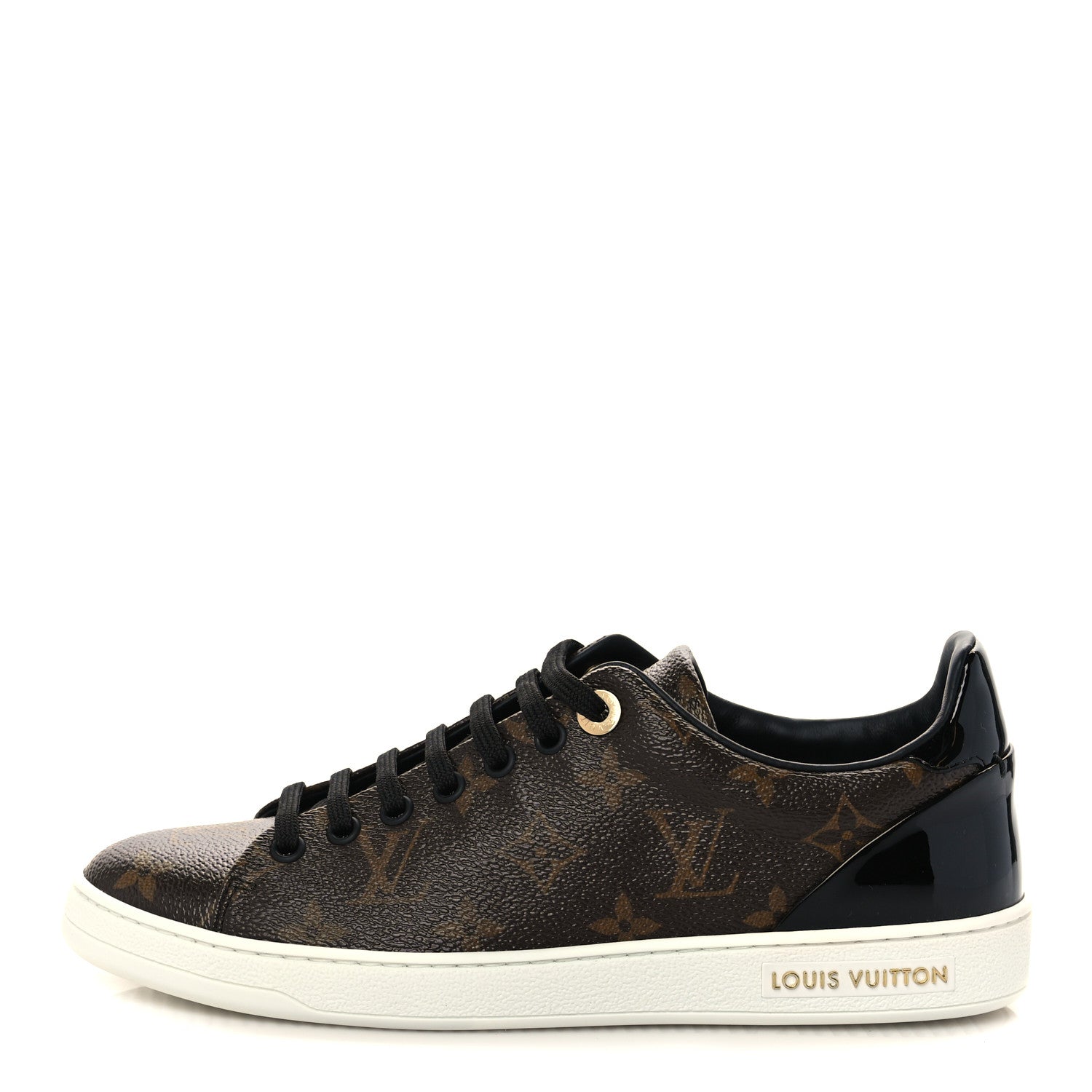 Louis Vuitton Patent Monogram Frontrow Sneakers 38 1 of 8