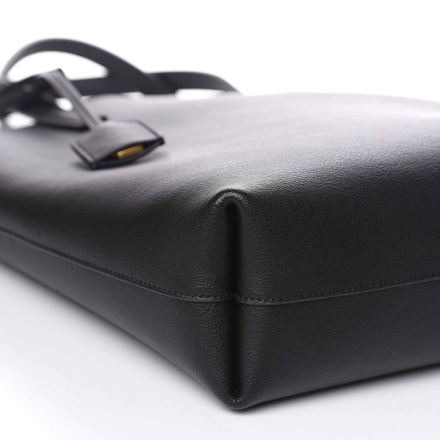 Saint Laurent Calfskin Toy Shopping Tote Black 7 of 10