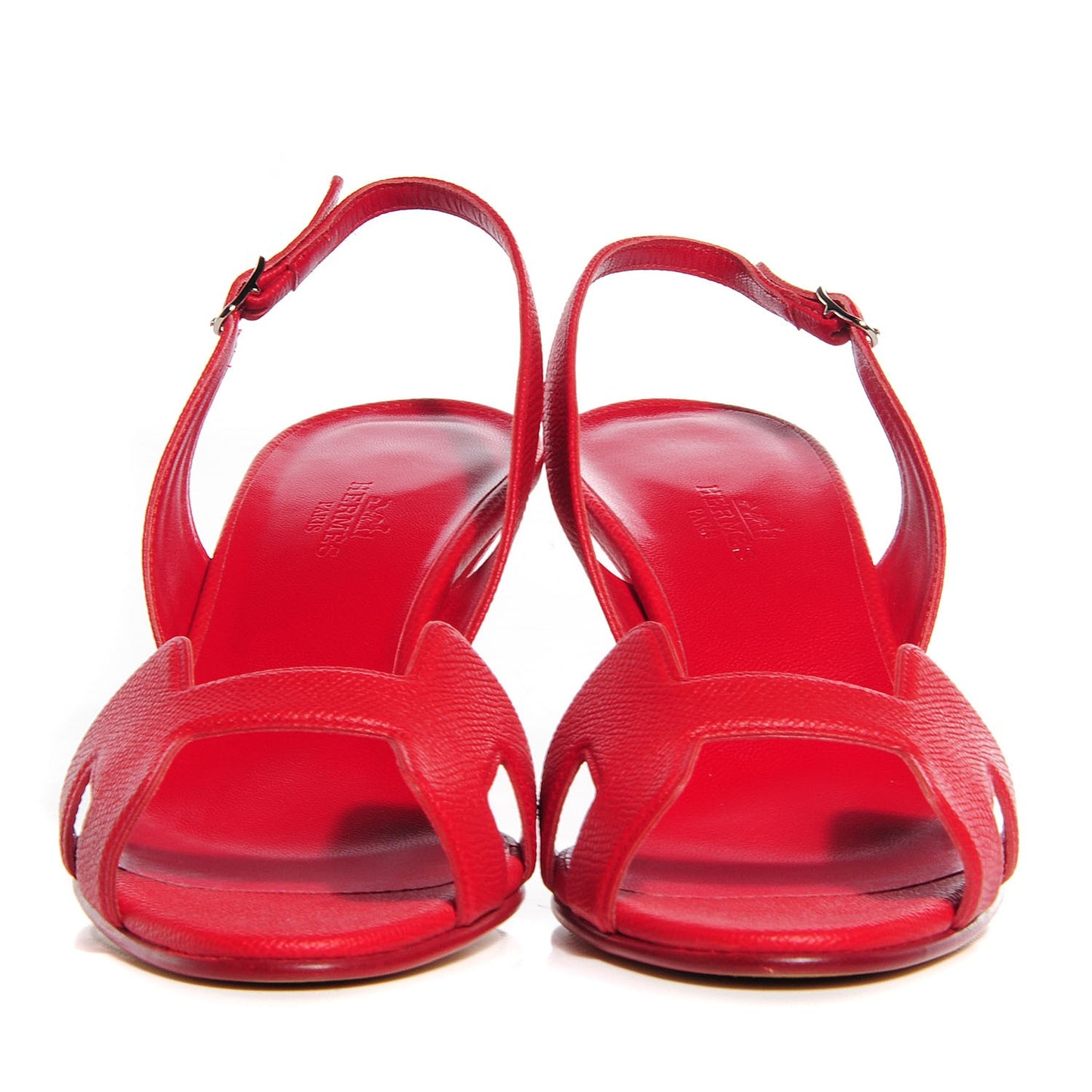 Epsom Night 70 Slingback Sandals 40 Rouge Casaque