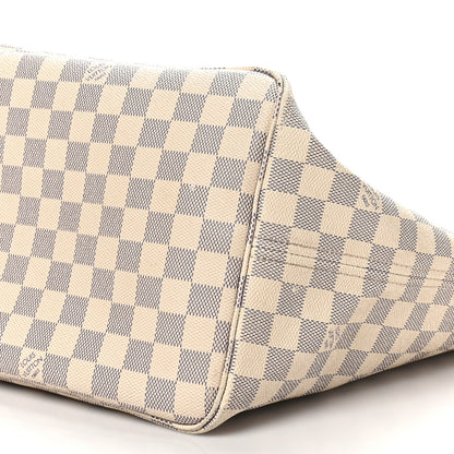 Louis Vuitton Damier Azur Neo Neverfull GM Rose Ballerine 9 of 10