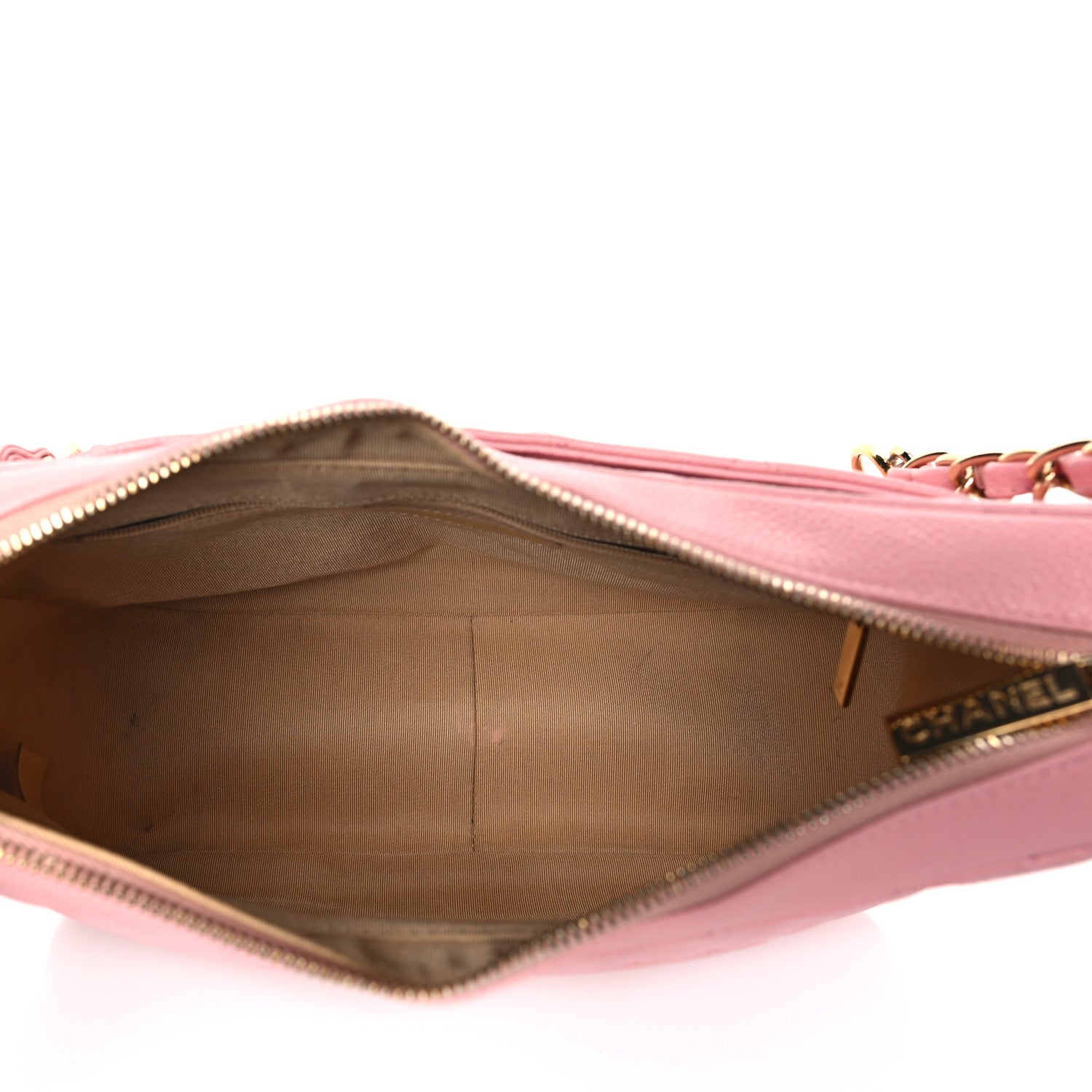Chanel Caviar Quilted Timeless CC Shoulder Bag Pink 5 of 12