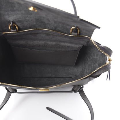 Celine Grained Calfskin Micro Belt Bag Grey 4 of 8