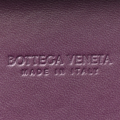 Bottega Veneta Nappa Intrecciato Knot Clutch Purple Multicolor Purple Multicolor 6 of 8