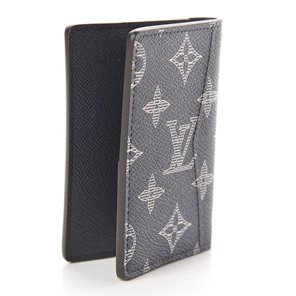 Louis Vuitton Savane Monogram Chapman Rhinoceros Pocket Organizer Encre 3 of 7