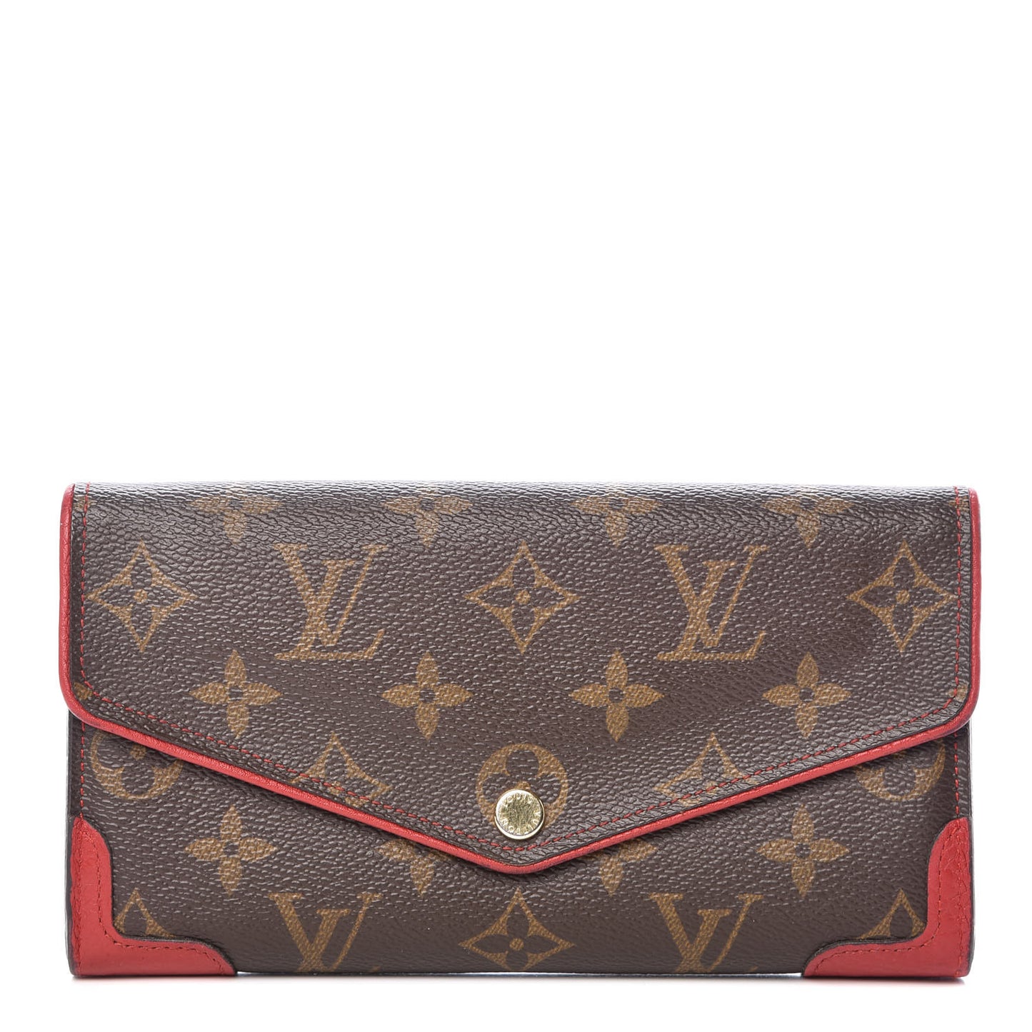 Monogram Sarah Retiro Wallet Cherry