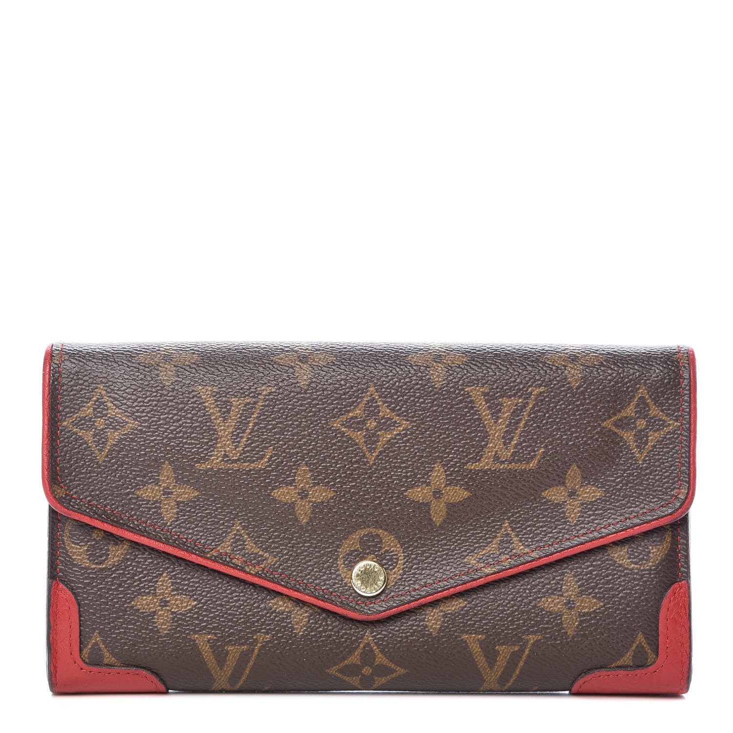 Louis Vuitton Monogram Sarah Retiro Wallet Cherry 1 of 11