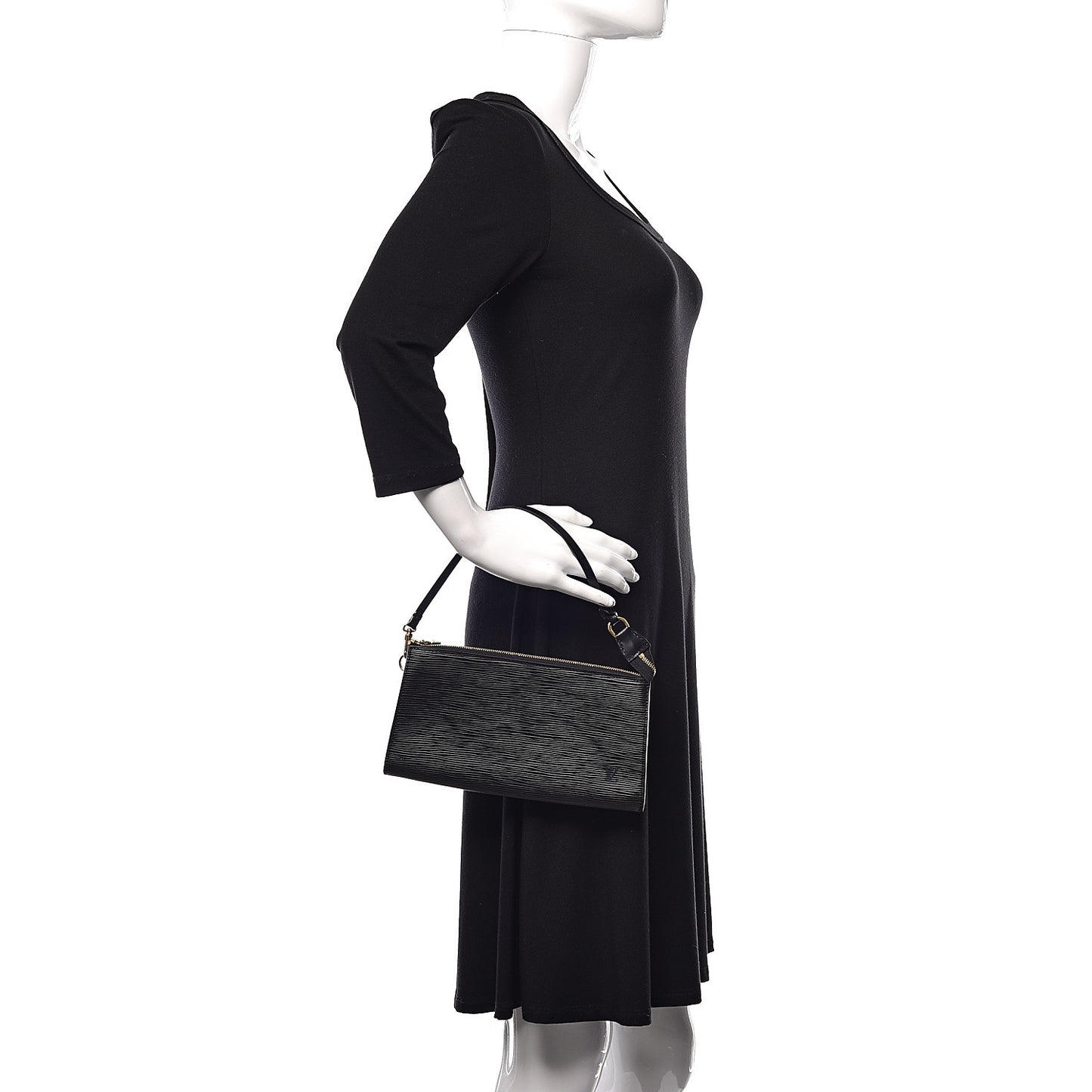 Epi Pochette Accessories 24 Black