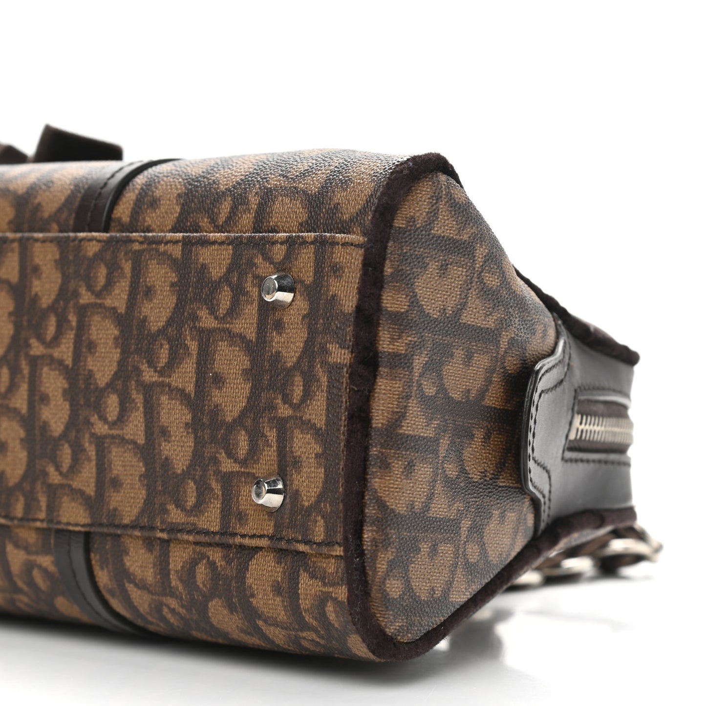 Monogram Trotter Romantique Boston Bag Brown