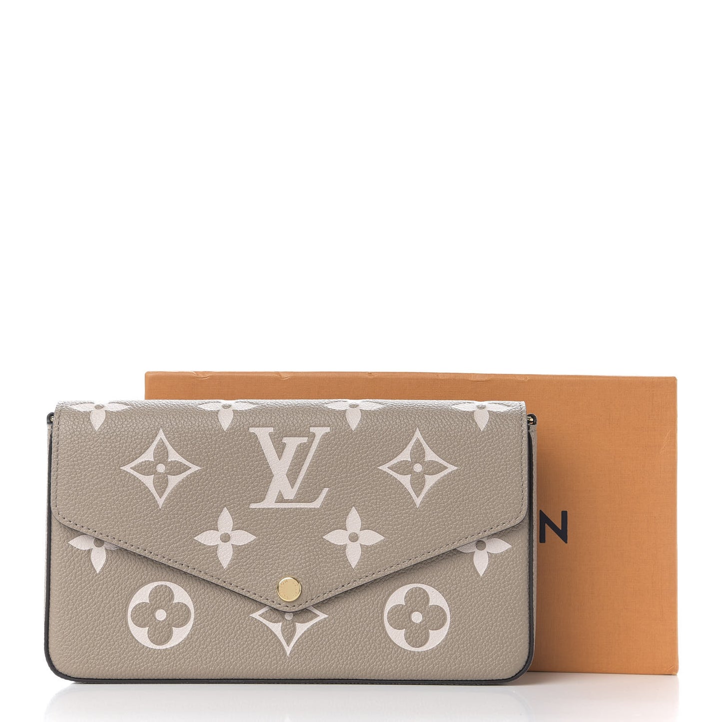 Empreinte Monogram Giant Felicie Pochette Tourterelle Creme