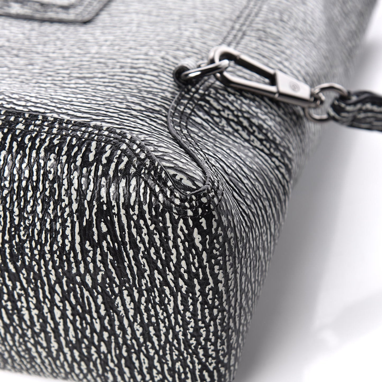 3.1 Textured Calfskin Pashli Backpack Black Cream