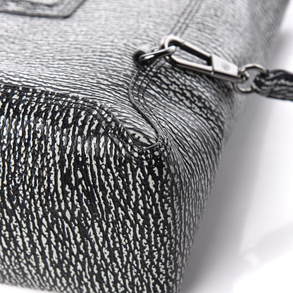 3.1 Phillip Lim 3.1 Textured Calfskin Pashli Backpack Black Cream 12 of 13