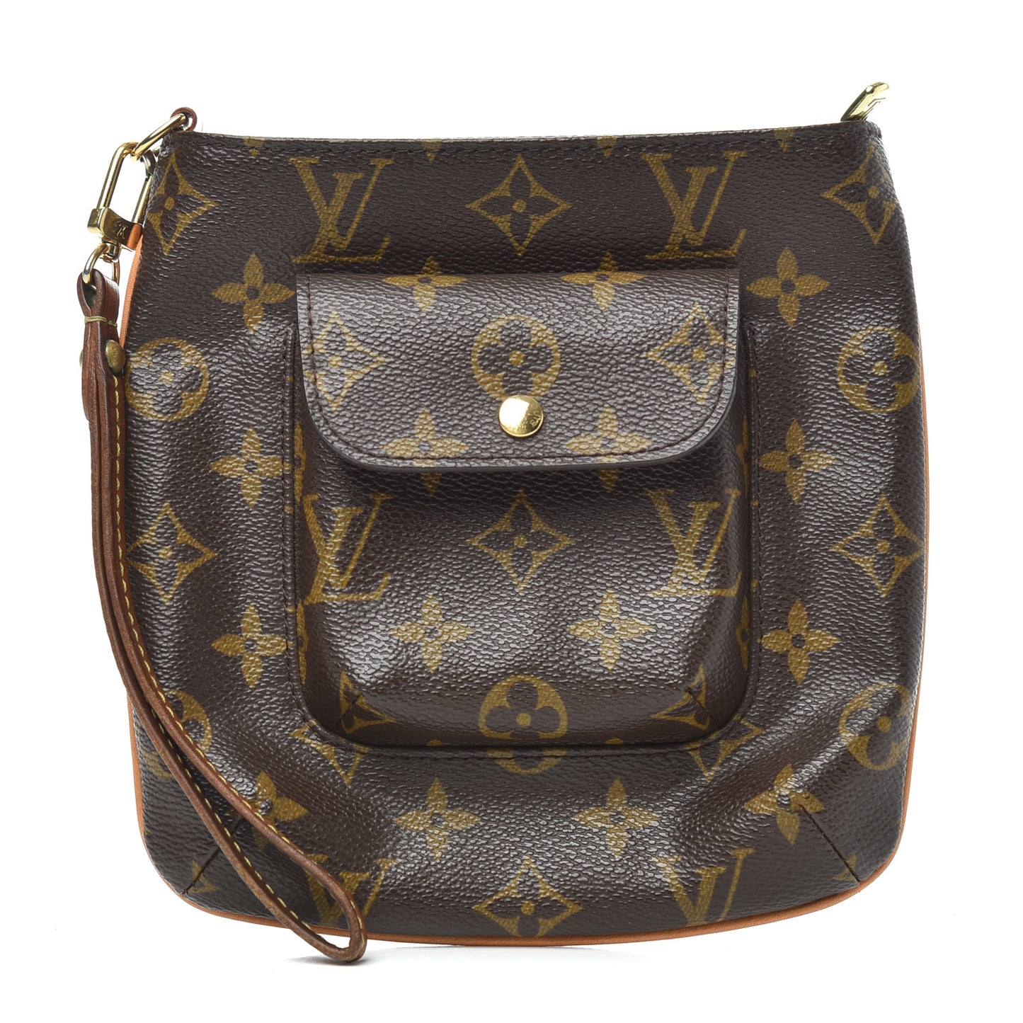 Monogram Partition Wristlet