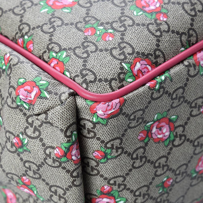 Gucci GG Supreme Monogram Rose Bud Diaper Bag Pink 15 of 15