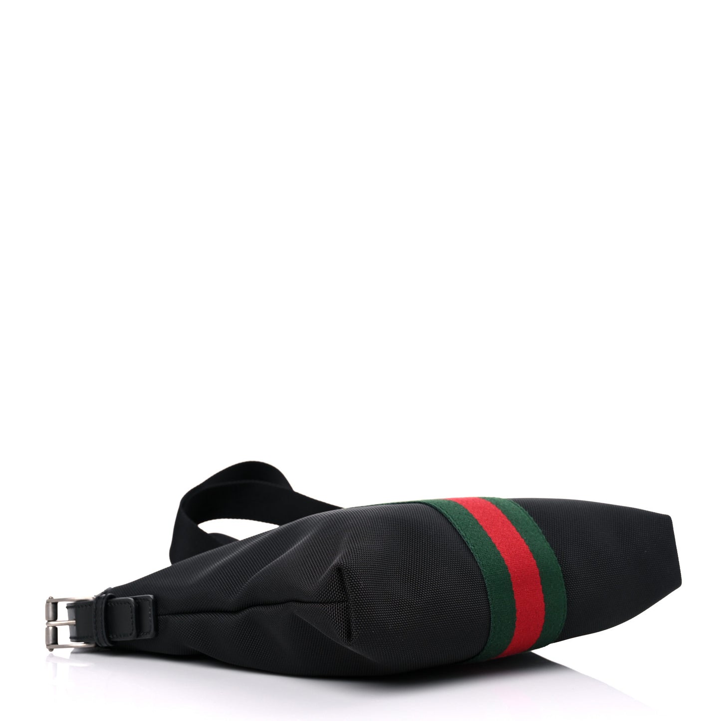 Techno Canvas Web Messenger Bag Black