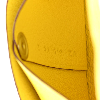 Hermes Chevre Mysore Bastia Coin Purse Jaune Citron 7 of 8