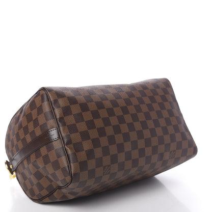 Louis Vuitton Damier Ebene Speedy Bandouliere 30 5 of 13