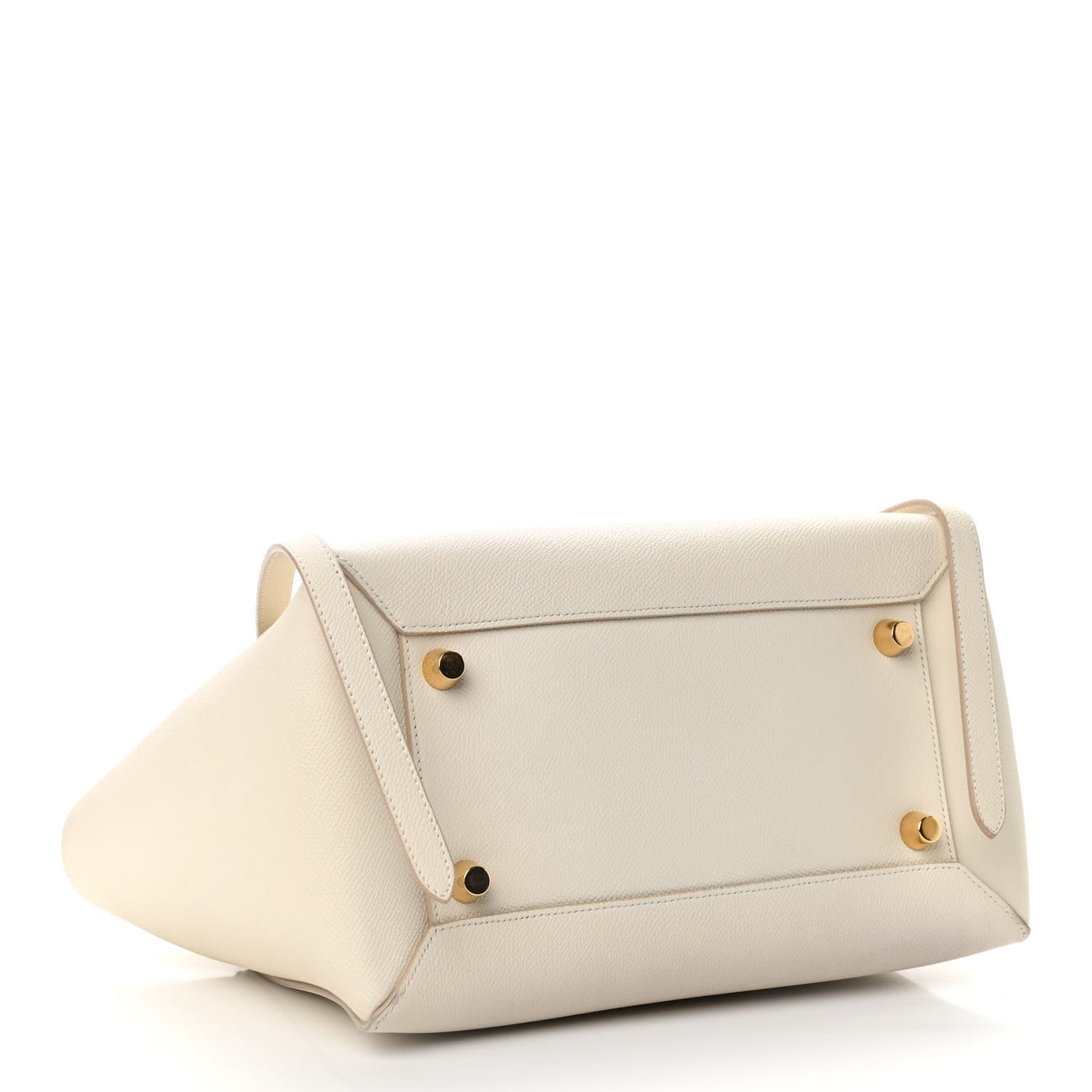 Grained Calfskin Mini Belt Bag White