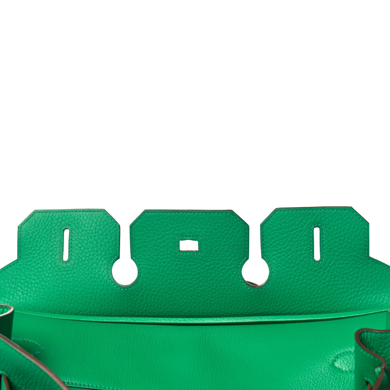 Hermes Taurillon Clemence Birkin 35 Menthe 19 of 34
