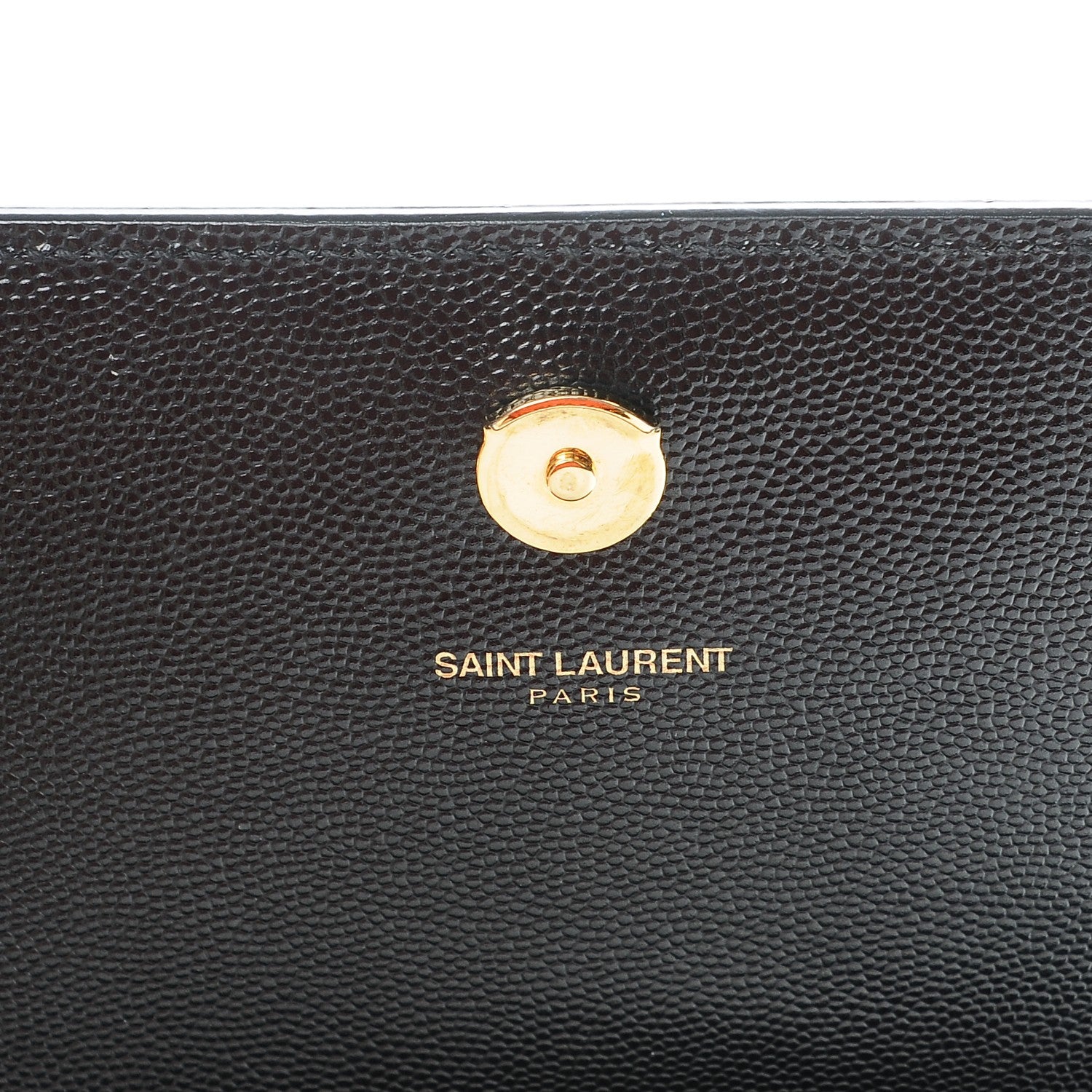 Saint Laurent Grain De Poudre Medium Classic Monogram Kate Satchel Black 6 of 6
