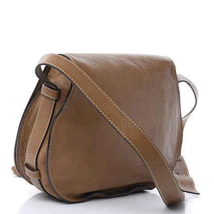 Chloe Calfskin Medium Marcie Round Crossbody Bag Nut 3 of 12