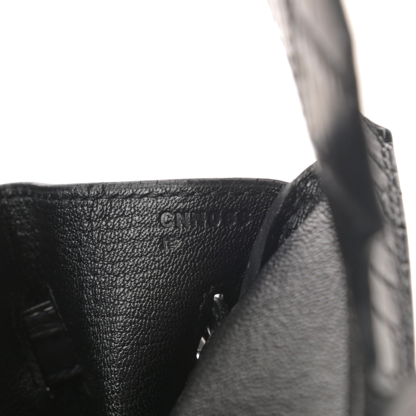 Togo Matte Alligator Birkin Touch 30 Black