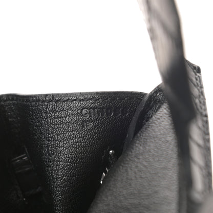 Hermes Togo Matte Alligator Birkin Touch 30 Black 7 of 11