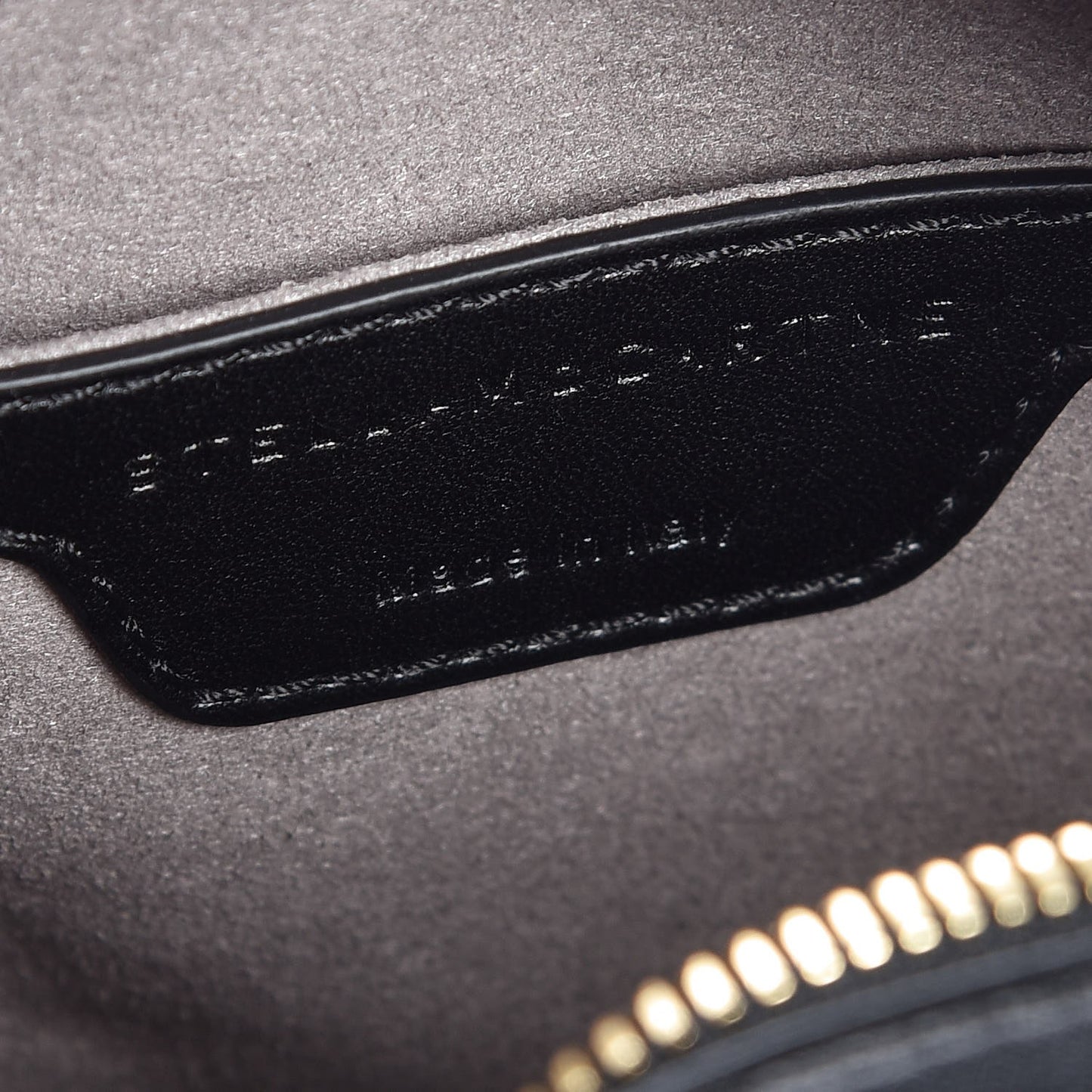 Eco Alter Nappa Star Patch Shoulder Bag Black
