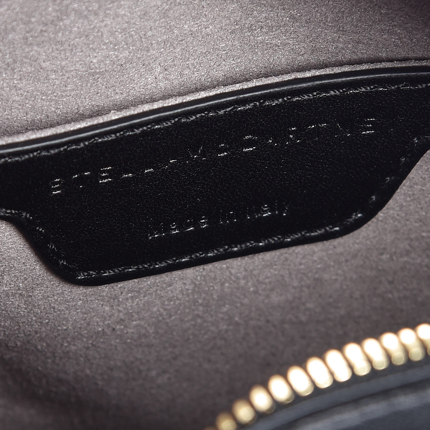 Stella McCartney Eco Alter Nappa Star Patch Shoulder Bag Black 6 of 7