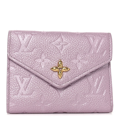 Louis Vuitton Empreinte Monogram Flower Victorine Wallet Pearly Lilac 1 of 6