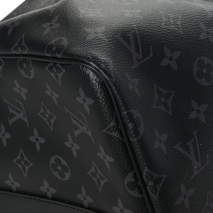 Louis Vuitton Monogram Eclipse Keepall Bandouliere 55 7 of 10