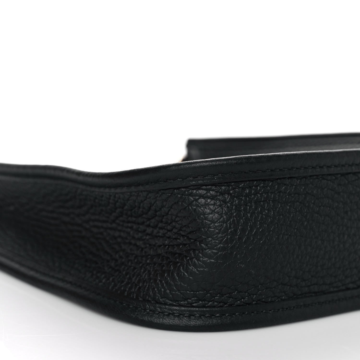 Hermes Taurillon Clemence Evelyne TPM Black 7 of 9