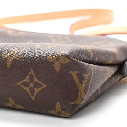 Louis Vuitton Monogram Pallas Clutch Blue Marine 9 of 10