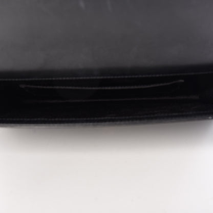 Saint Laurent Calfskin Monogram Large Belle De Jour Clutch Black 5 of 13