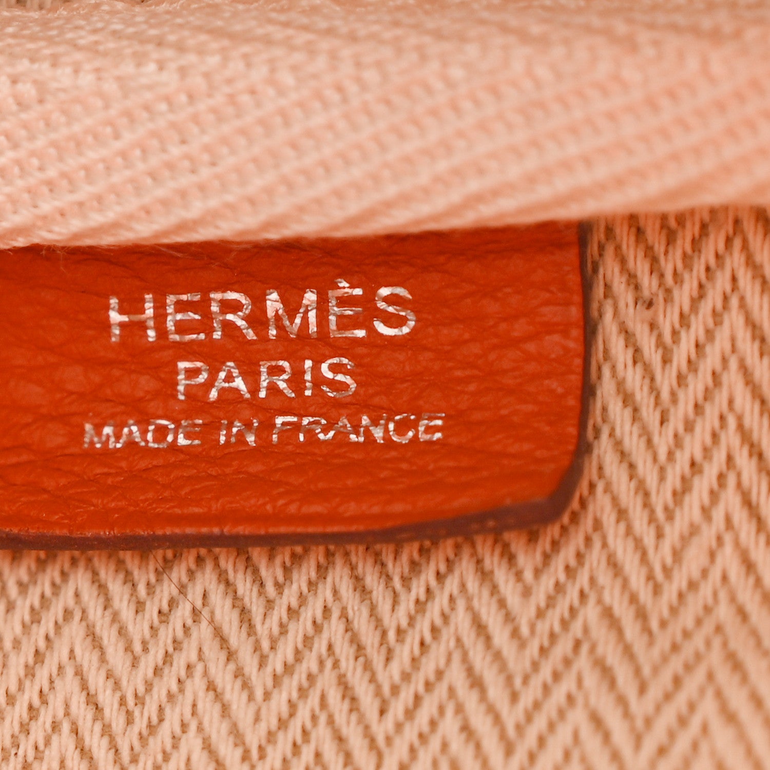 Hermes Taurillon Clemence Victoria II 35 Orange 6 of 11