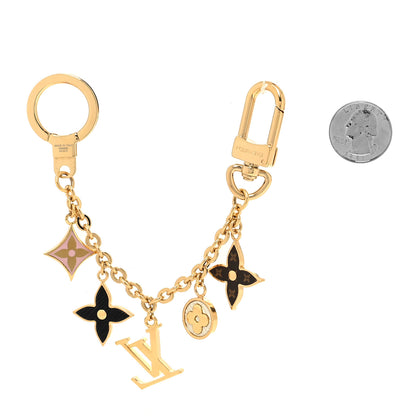 Louis Vuitton Monogram Spring Street Bag Charm Key Holder Gold 2 of 4