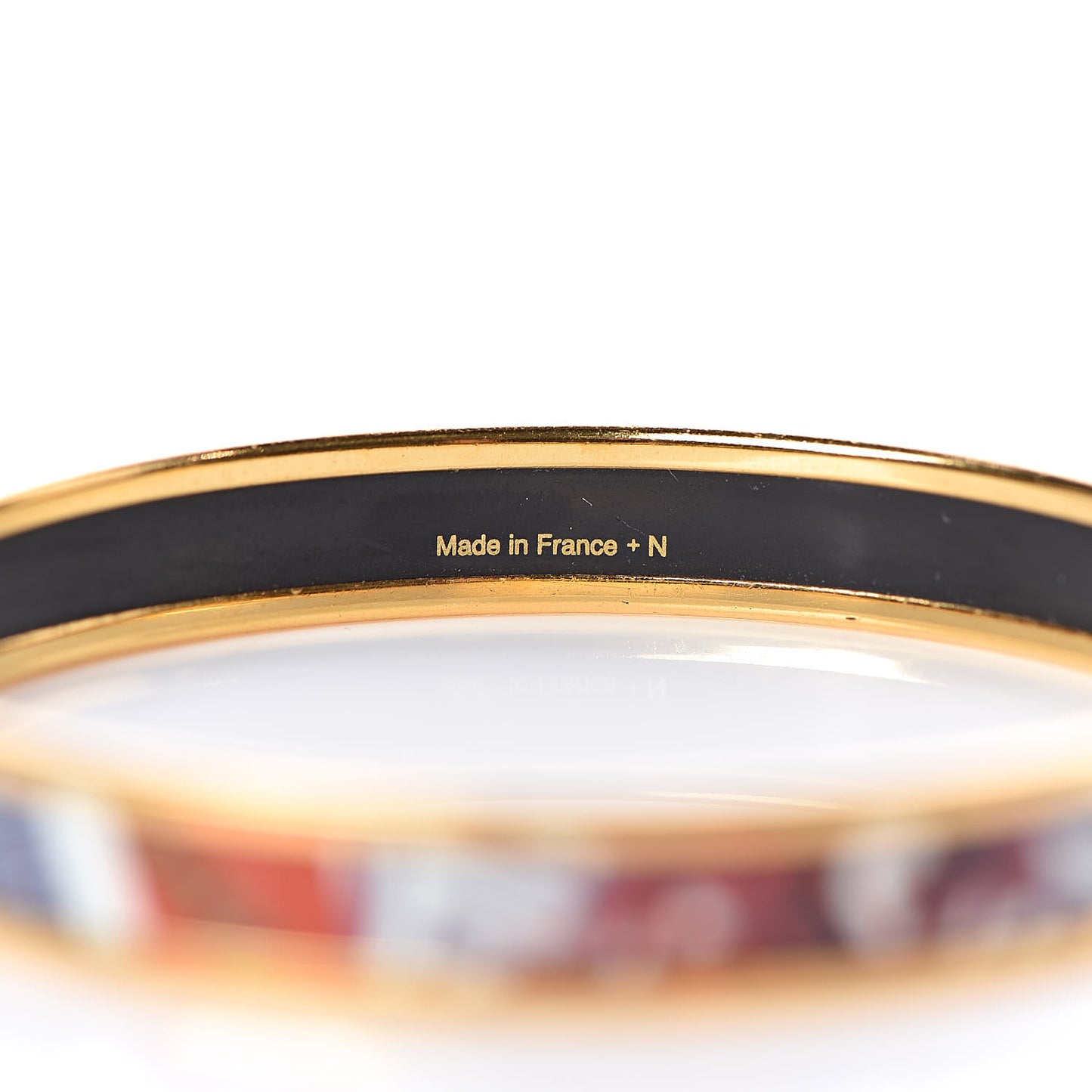 Enamel Printed Narrow Pour Sortir Bracelet 65