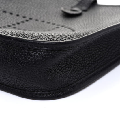 Hermes Taurillon Clemence Evelyne TPM Black 9 of 9