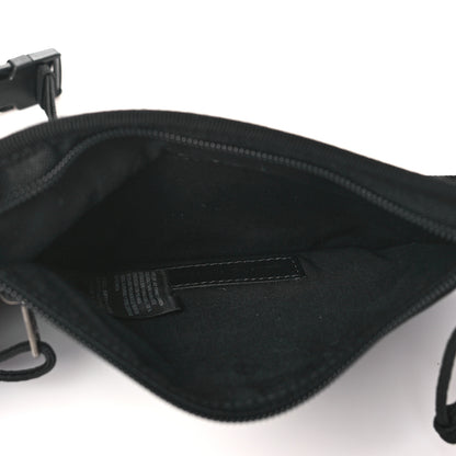 Balenciaga Sustainable Casual Nylon Weekend Belt Wallet Black 5 of 10