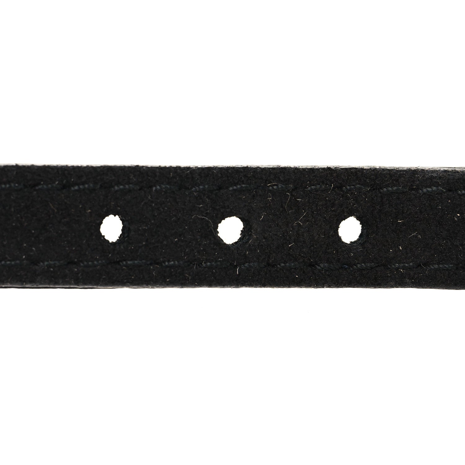 Louis Vuitton Suede Metal Chain Bracelet Black 5 of 5