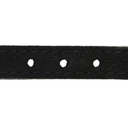 Louis Vuitton Suede Metal Chain Bracelet Black 5 of 5