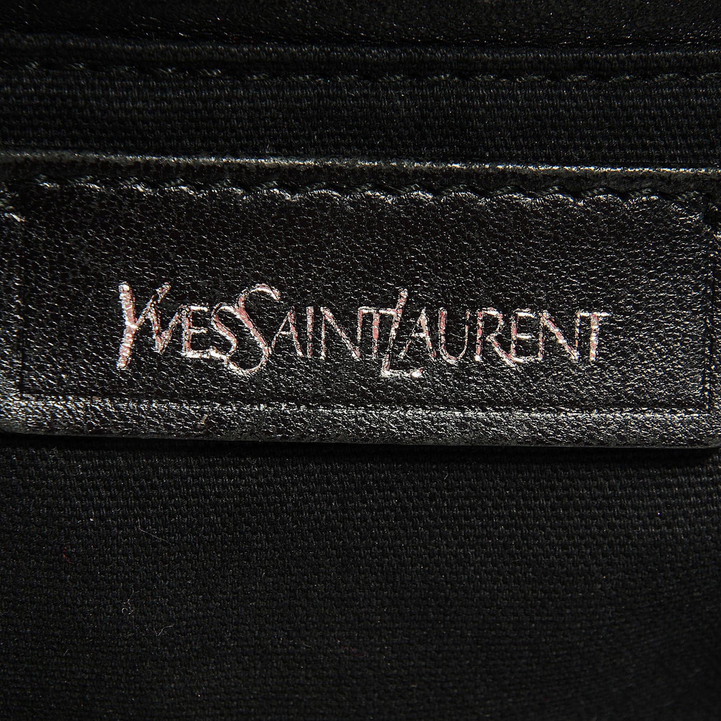 Calfskin Patent Medium Easy Sac Black