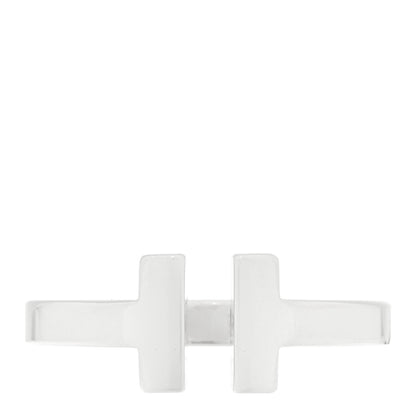 Tiffany Sterling Silver T Square Ring 48 4.5 1 of 4