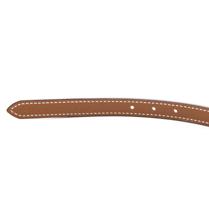 Hermes Swift Epsom 13mm Focus Belt 85 Black Gold 5 of 7