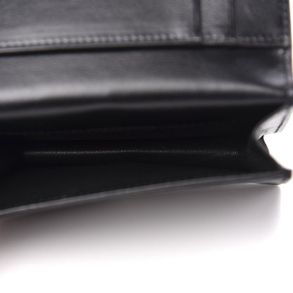 Saint Laurent Smooth Calfskin Business Card Case Black 7 of 9