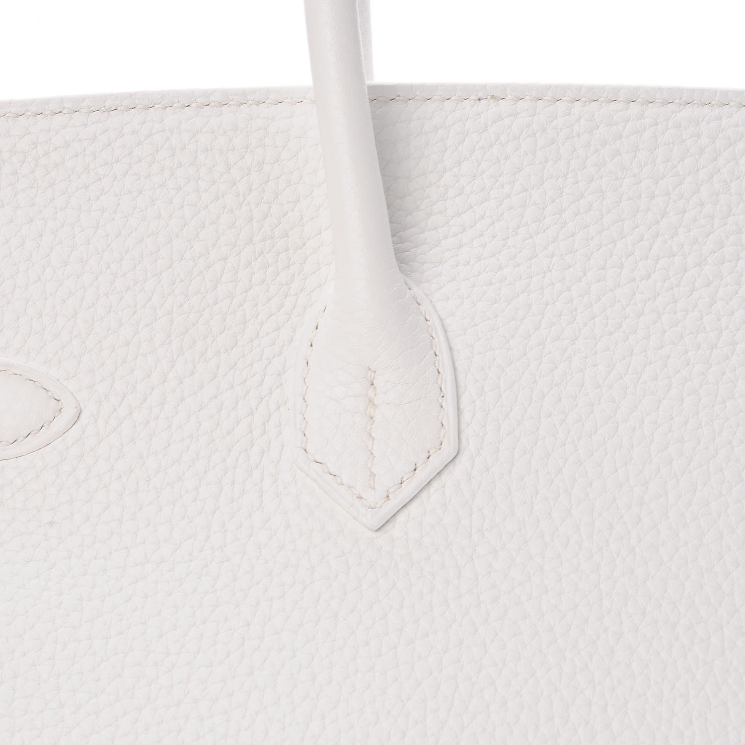 Hermes Taurillon Clemence Birkin 35 White 28 of 34