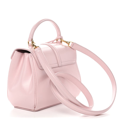 Celine Satinated Calfskin Mini 16 Top Handle Bag Pastel Pink 3 of 10