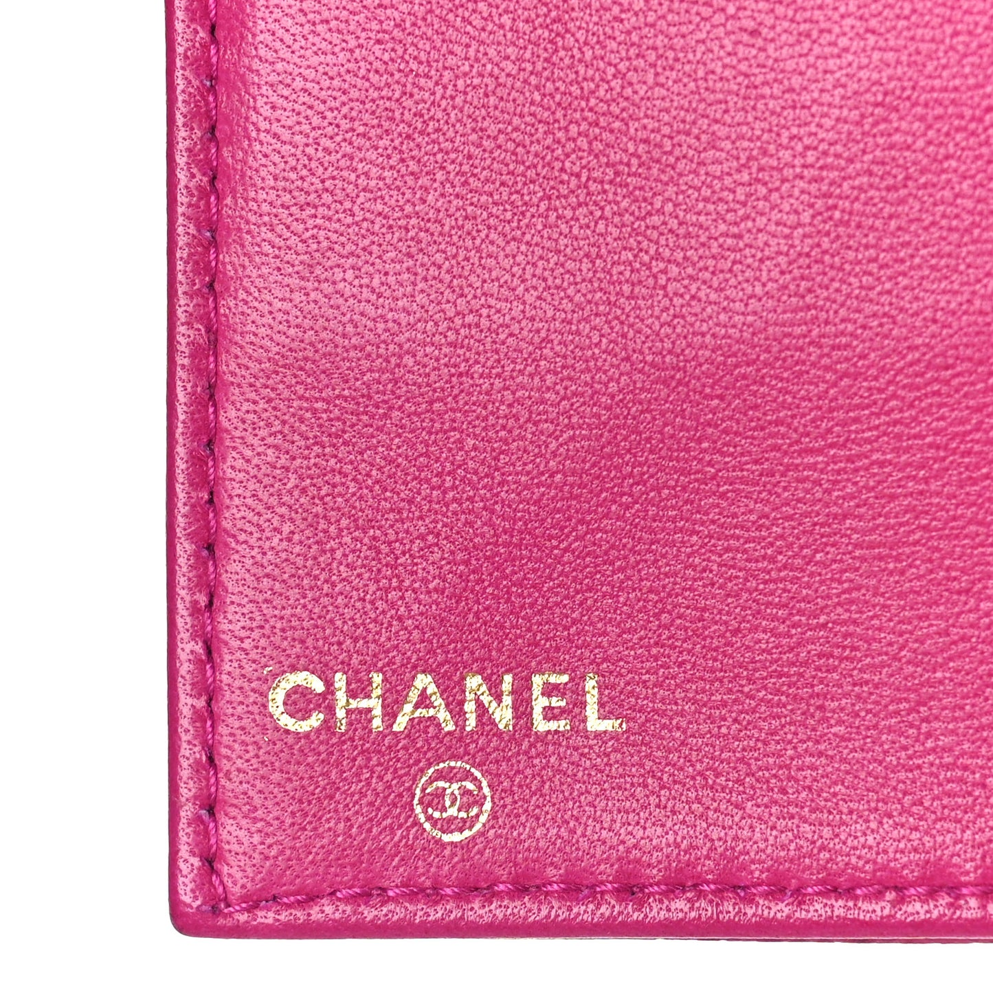 Caviar Timeless CC French Wallet Dark Pink