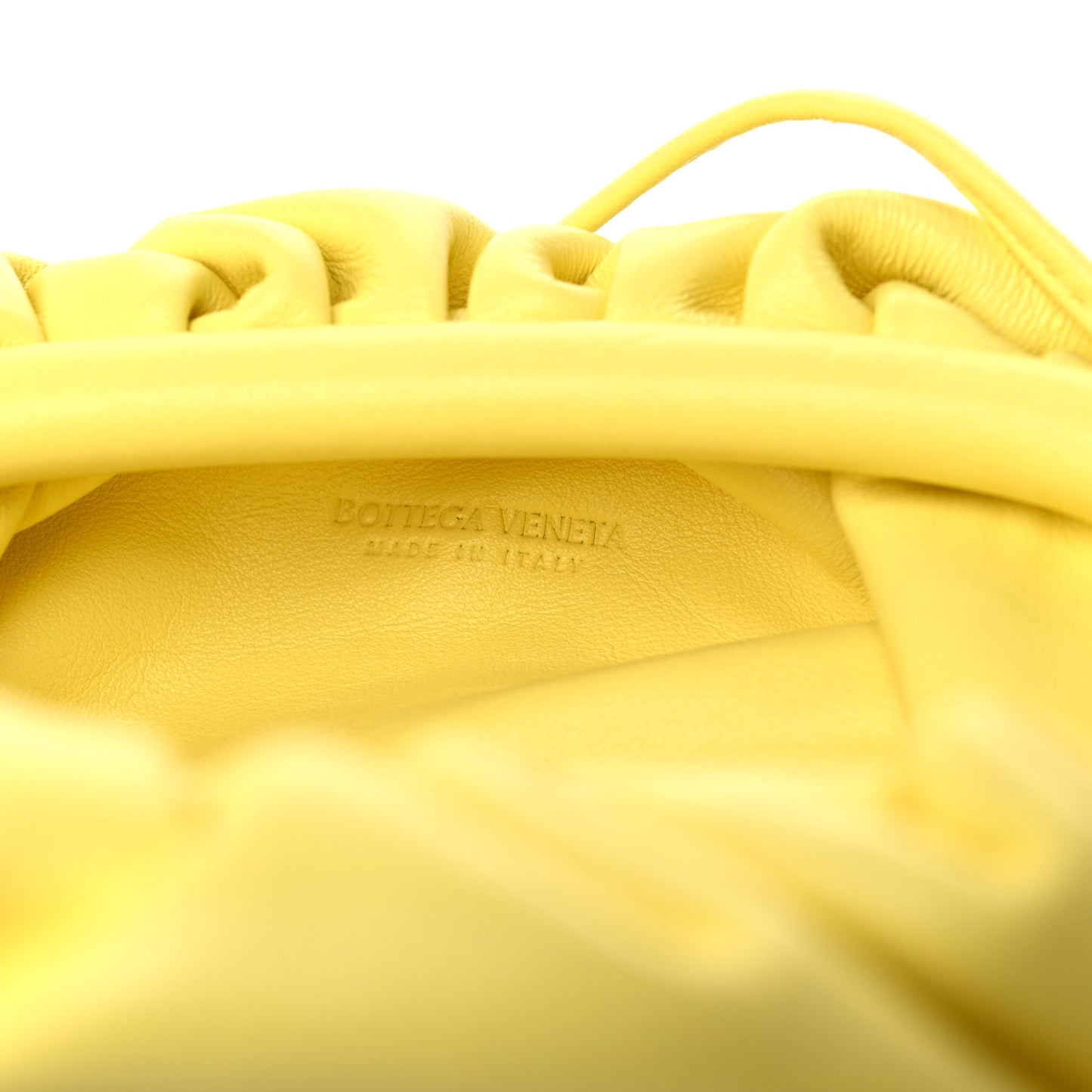 Butter Calfskin The Mini Pouch Sherbert